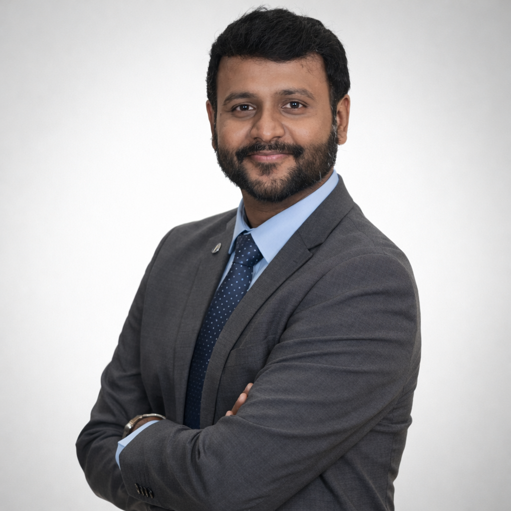 Portrait of Susheel Ramadoss
